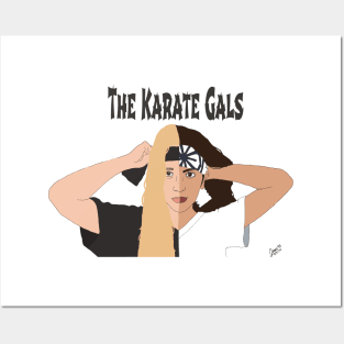 The Karate Gals Signature Logo Posters and Art